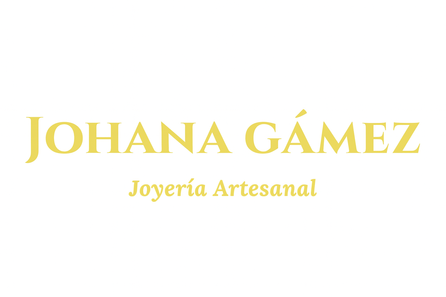 Johana Gamez Joyeria Artesanal