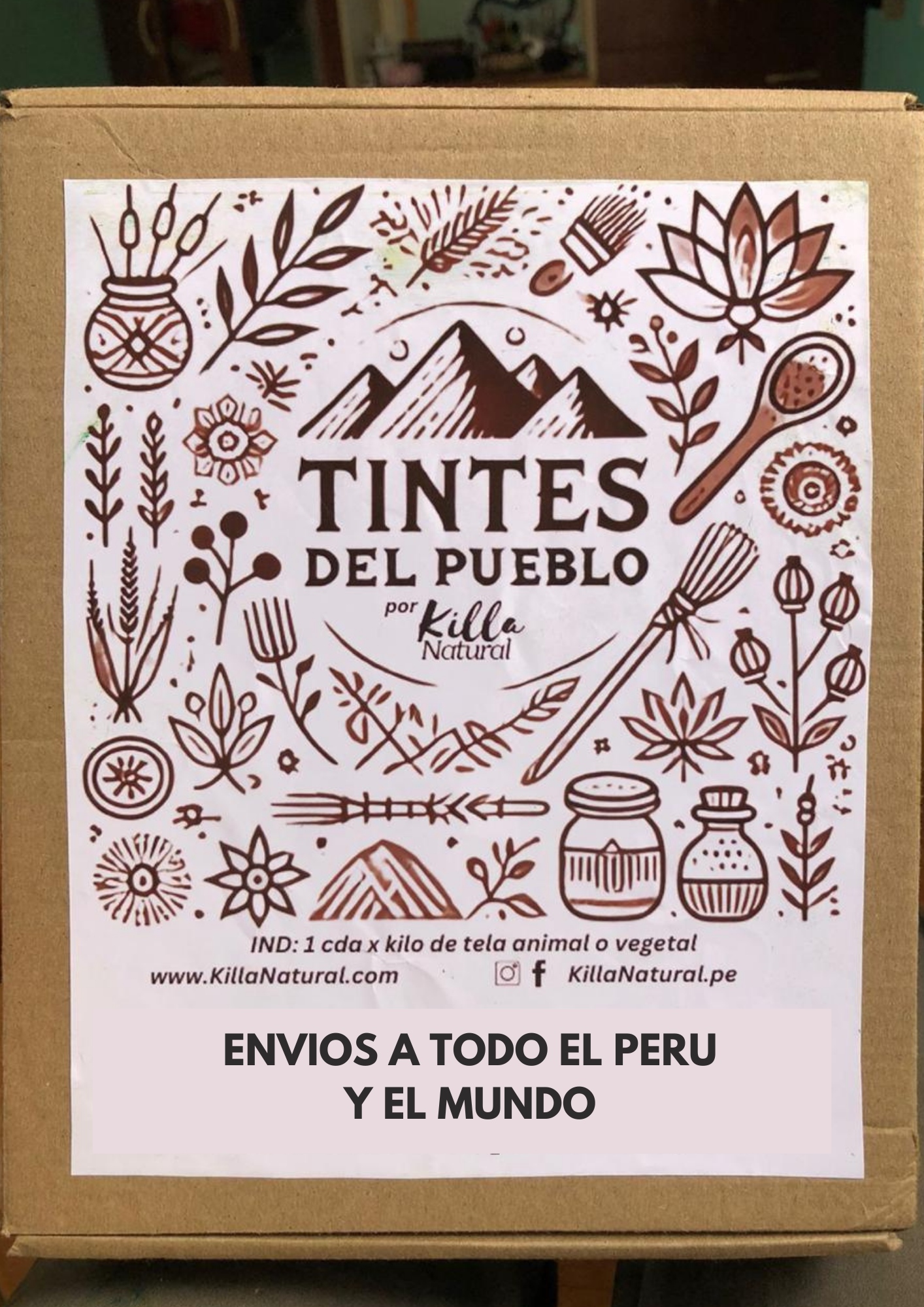Tintes del Pueblo – 100% Natural Fuchsia Pink Dye