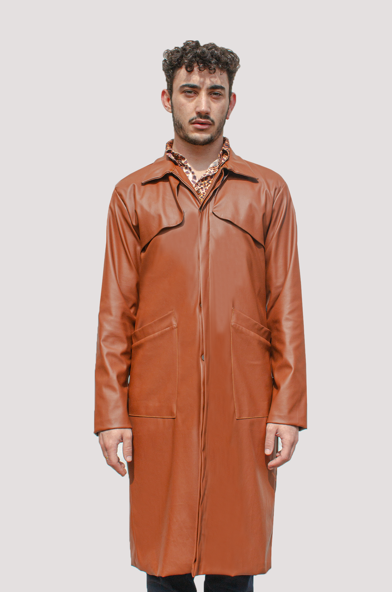 Leather Neo Coat