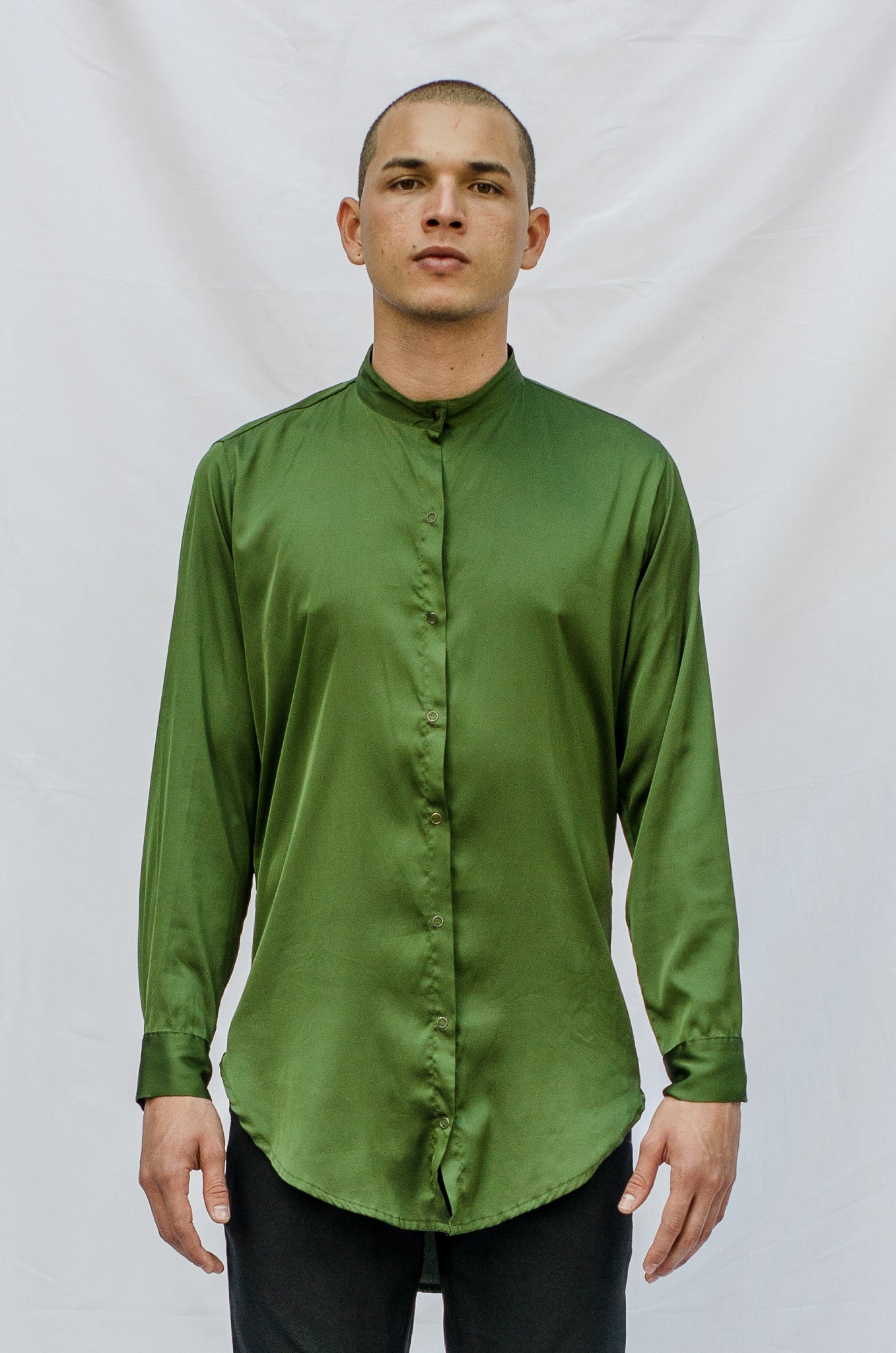 Essential Print Silk Shirt