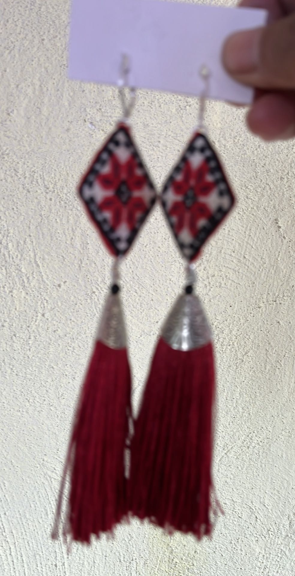 Mazahua Star Design Earrings