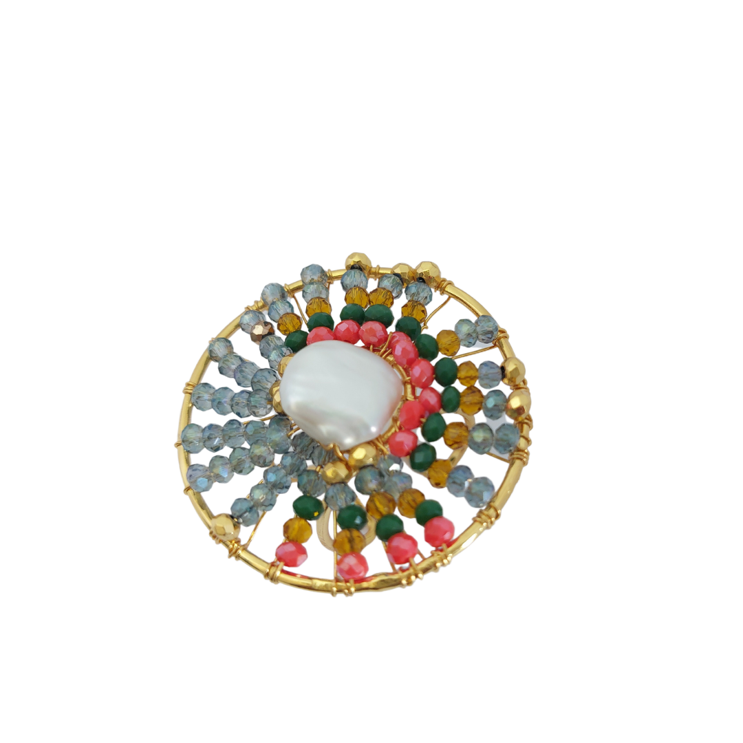 Gold Plated Hat Ring