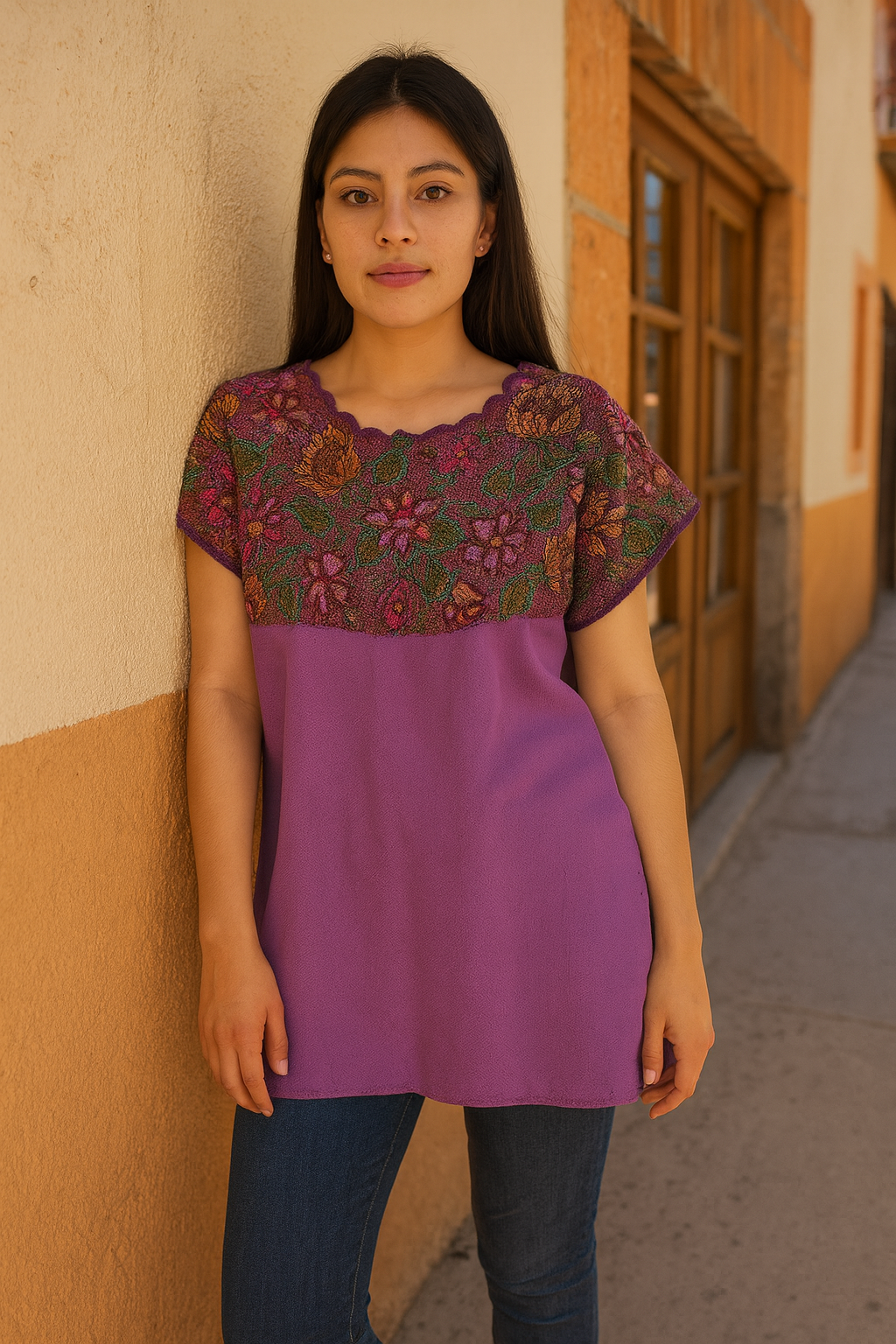 Cross-Stitch Blouse