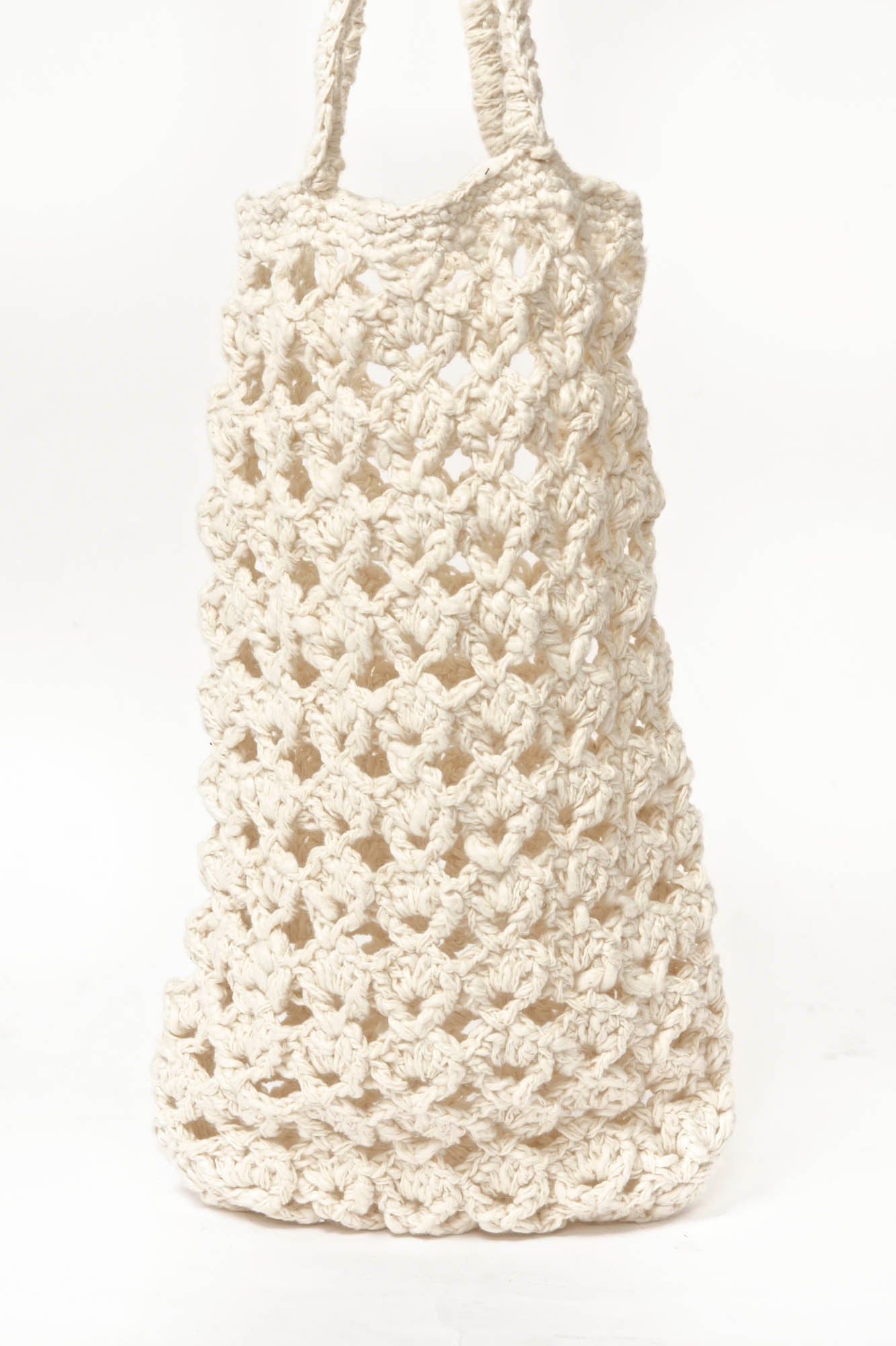 Line Crochet Bag