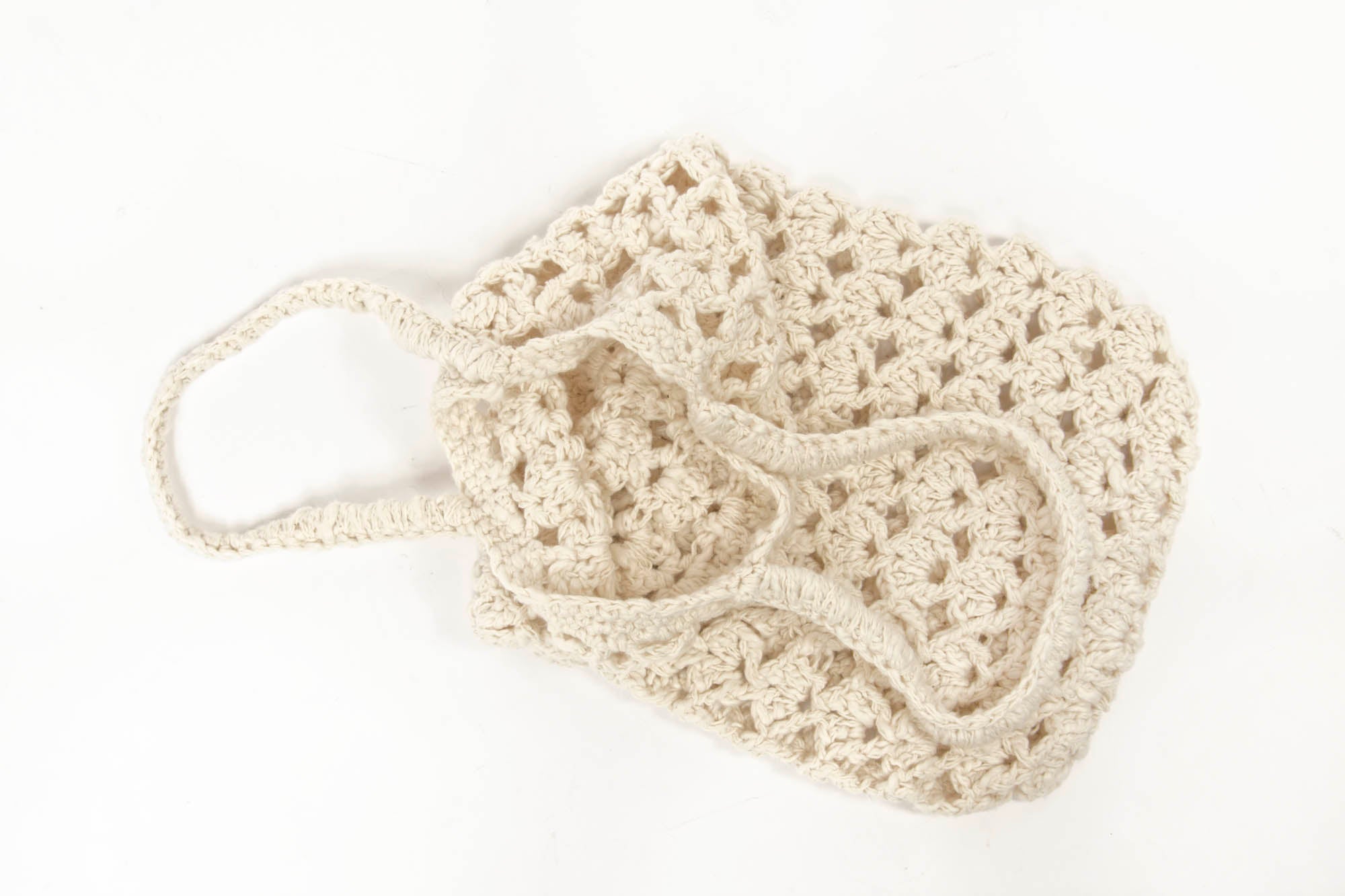 Line Crochet Bag