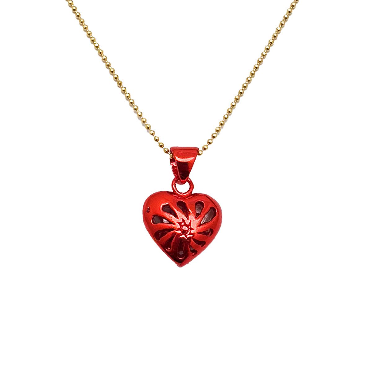 Matices Chico Pendant – Red