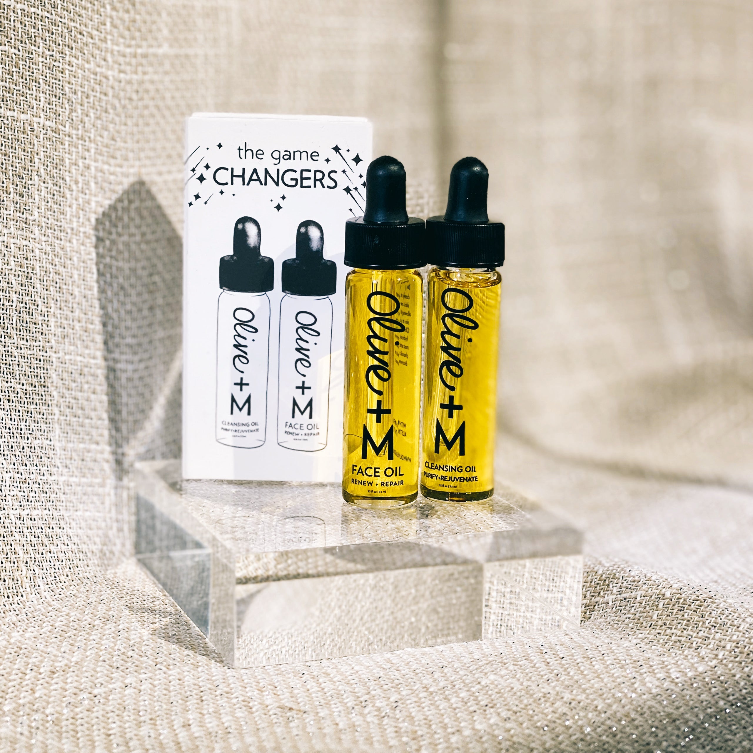 The Game Changer Set: Introduction · Deluxe sample sizes