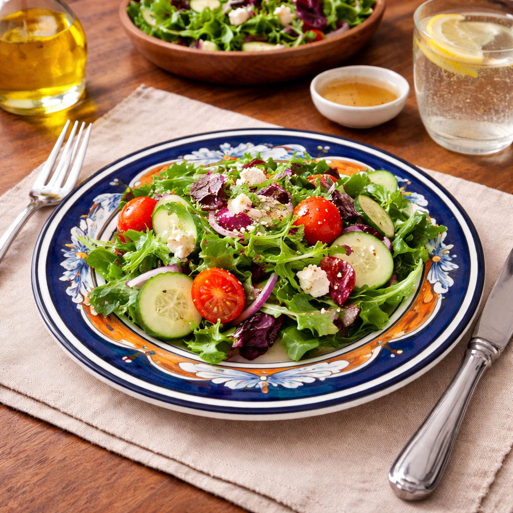 Hand Painted Stoneware Tlalpujahua Salad Plate