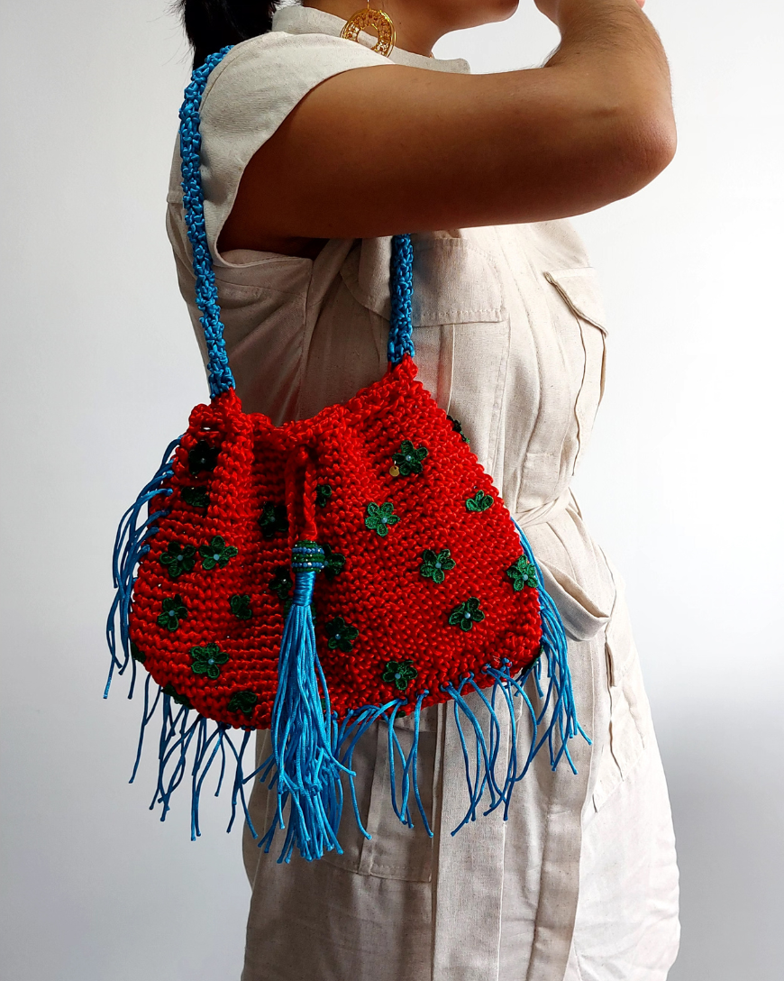 Little Fringed Tote Bag
