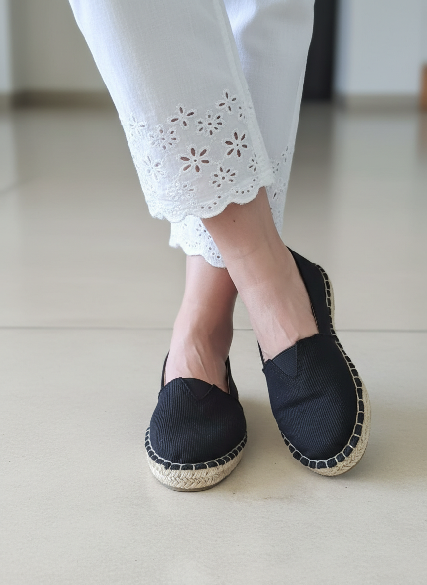 Warmi 02 Hand Made Espadrille Jute Sole Moccasin Women