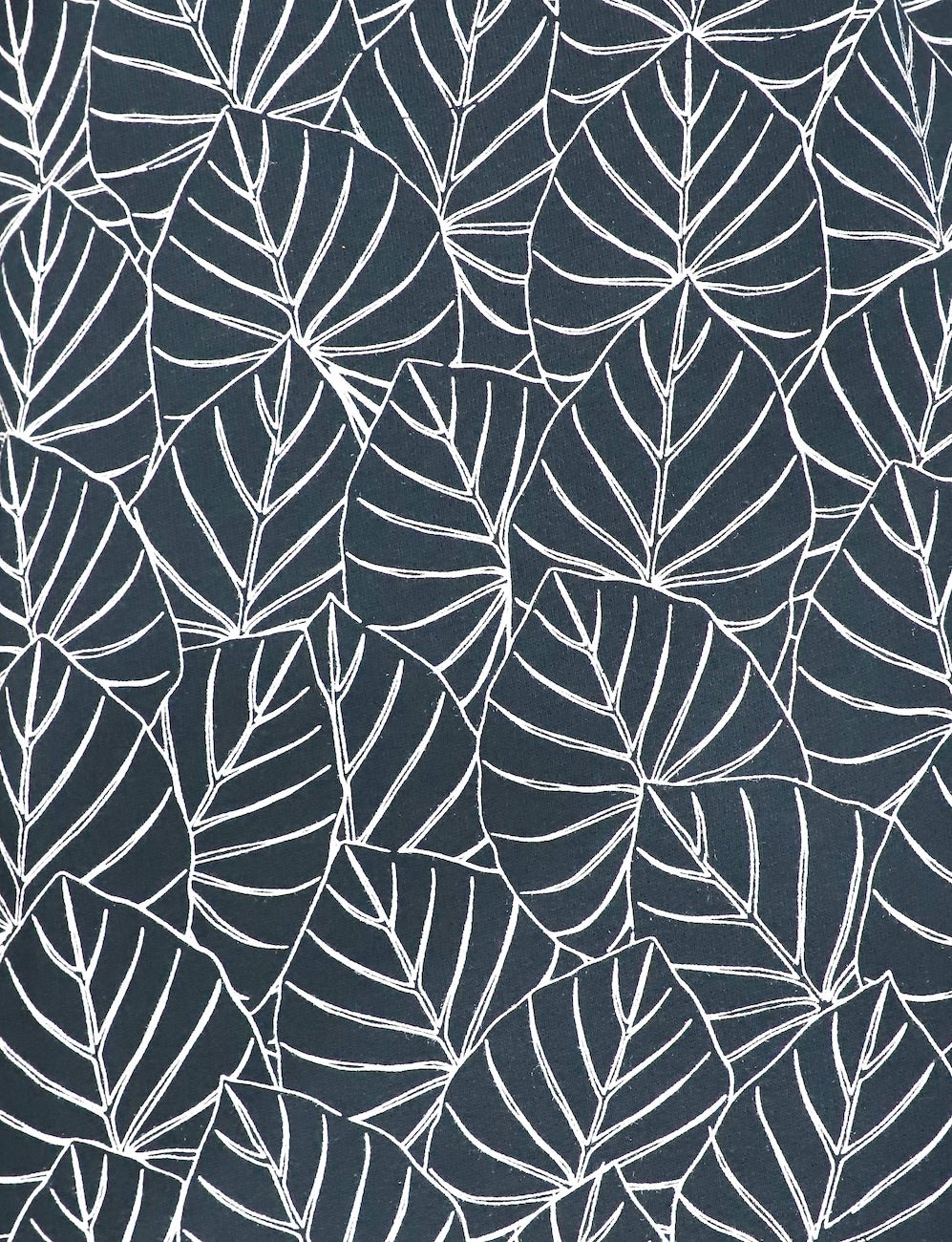 Botanical Navy Organic Fleece Sweater - Passion Lilie