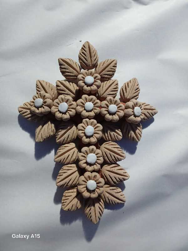 Cross with Leaves