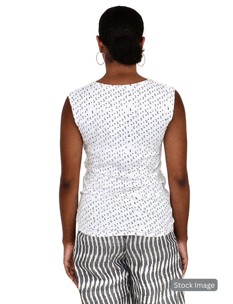 Dotted Dots Organic Top : Pre - Loved - Passion Lilie