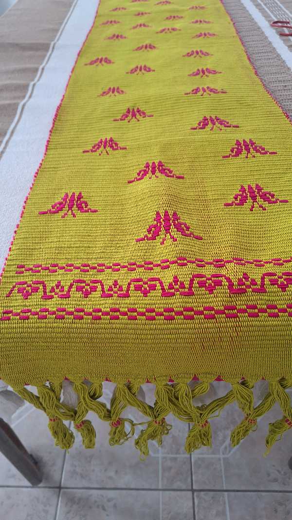 Handwoven Cotton Table Runner
