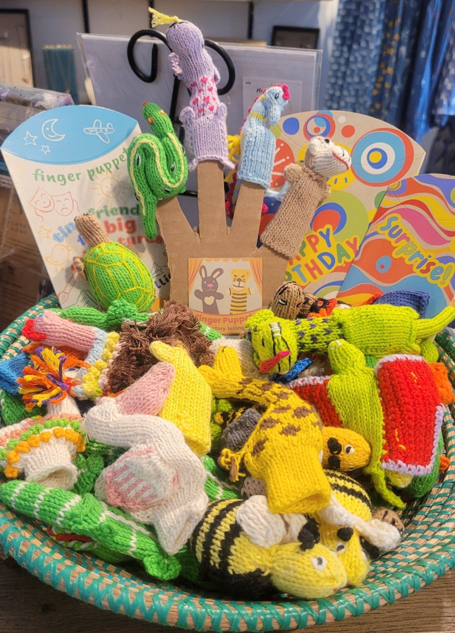 Finger Puppets | Assorted - Passion Lilie