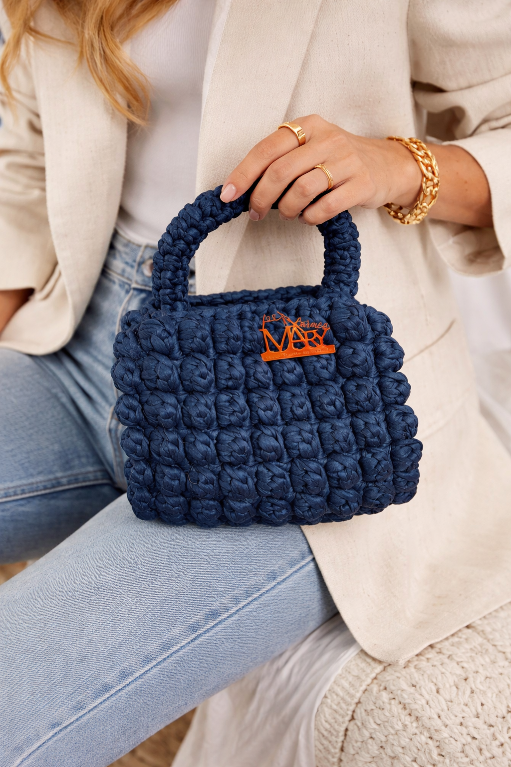 Petrol Blue Bag