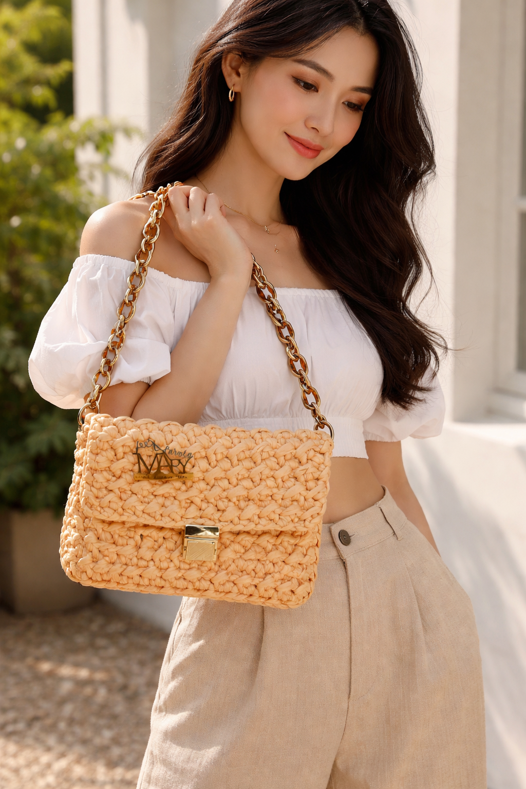 Peach Bag