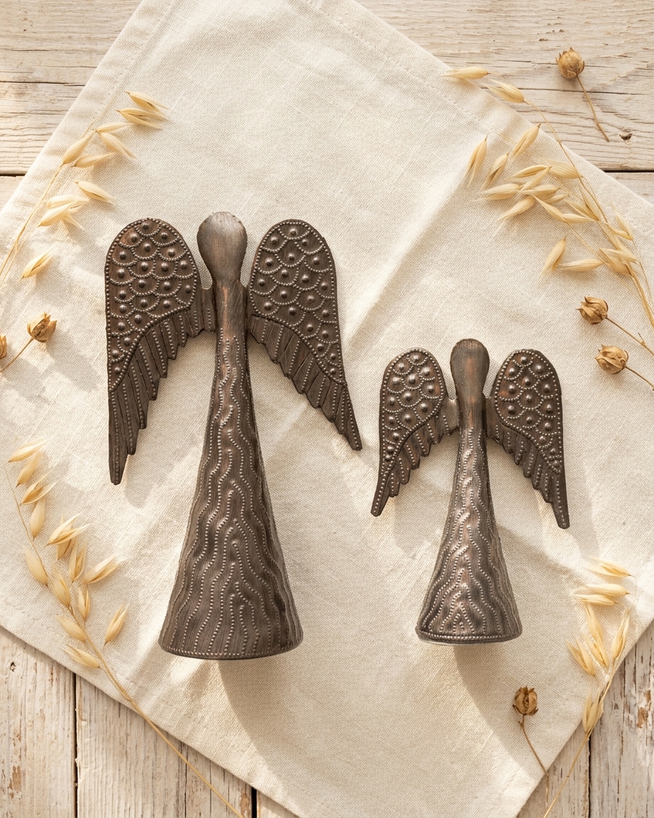 Boxed Metal Angel Set