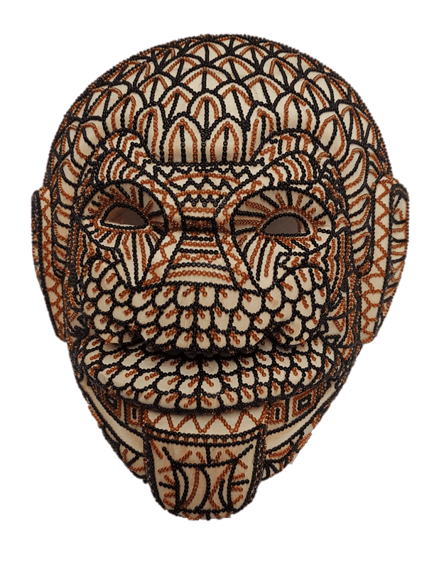 The Native Putumayo Decorative Mask with Chaquira Artwork – choosejust