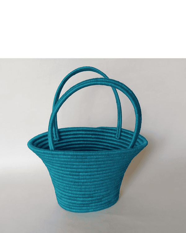 Hand-Woven Campana Bag - Blue
