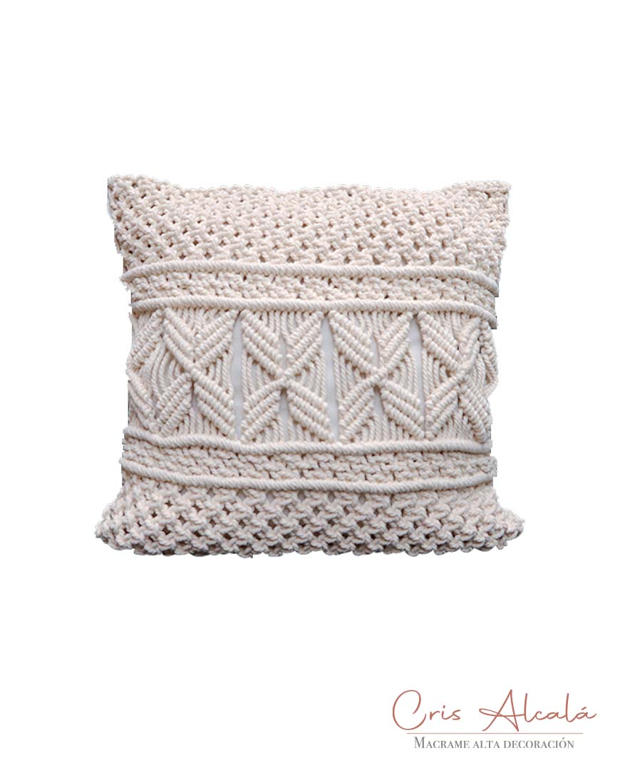 Handmade Macrame Stella Pillow