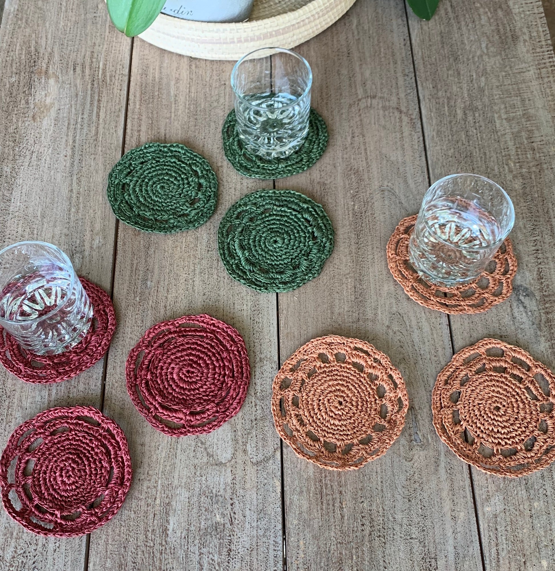 Crochet Coaster Set of 6