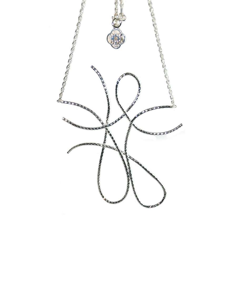 Star Necklace in Sterling Silver