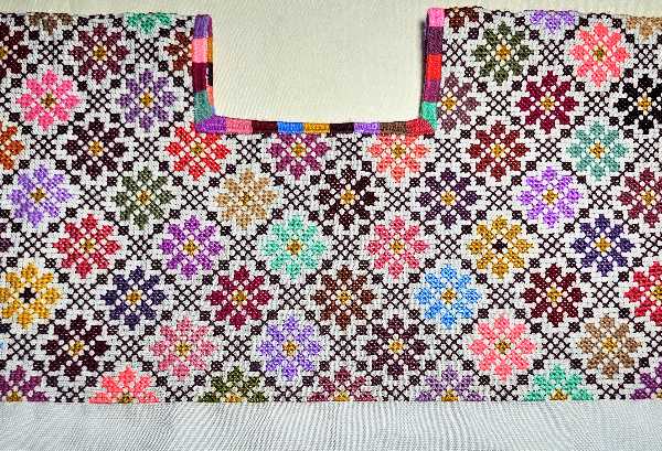 Hand-Embroidered Blouse