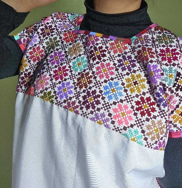 Hand-Embroidered Blouse