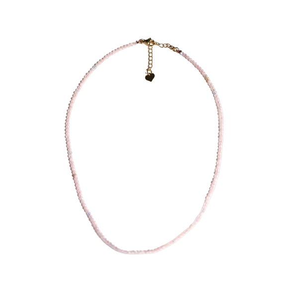 Crystal Necklace Rose Quartz