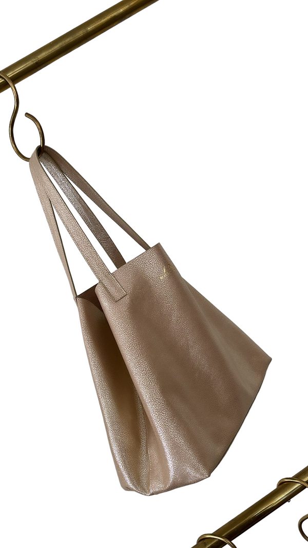 Gold Madona Shopping Bag