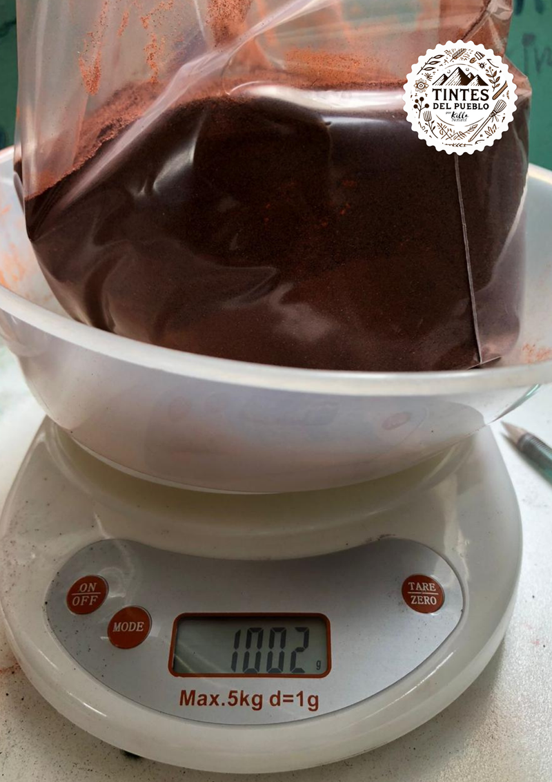 Tintes del Pueblo – 100% Natural Red Dye