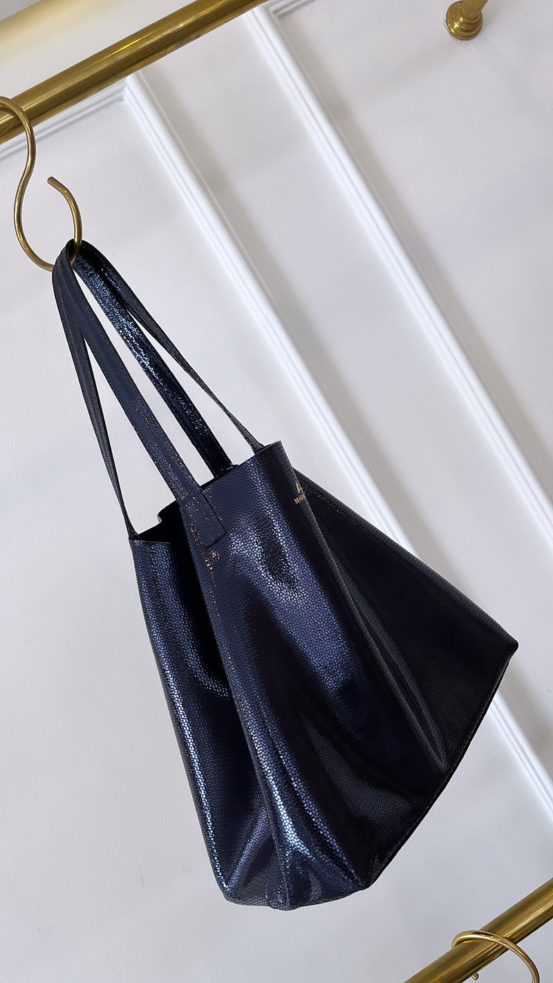 Midnight Blue Egola Shopping Bag