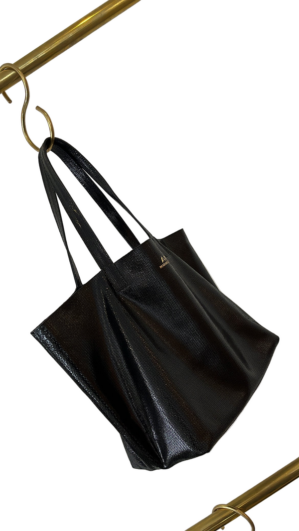 Black Egola Shopping Bag