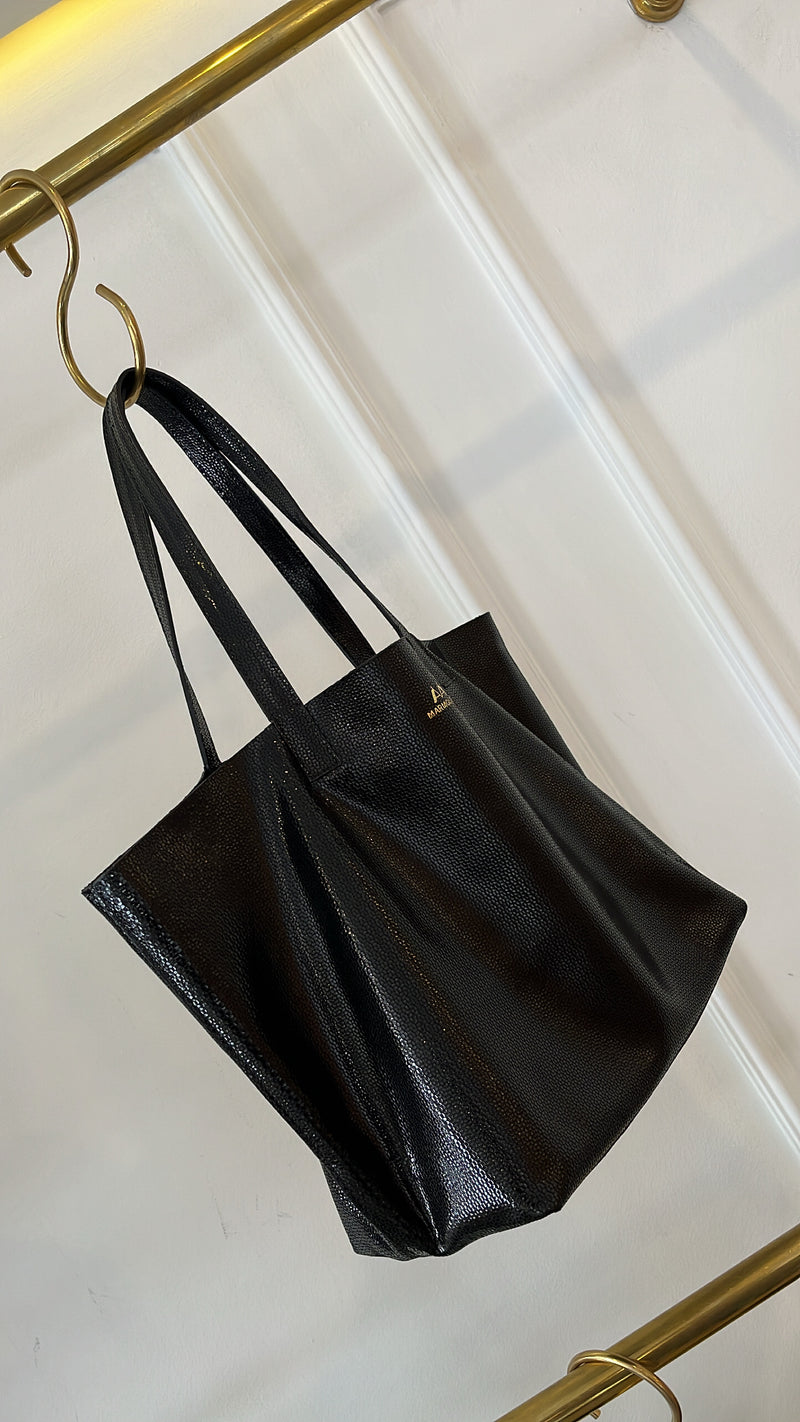 Black Egola Shopping Bag