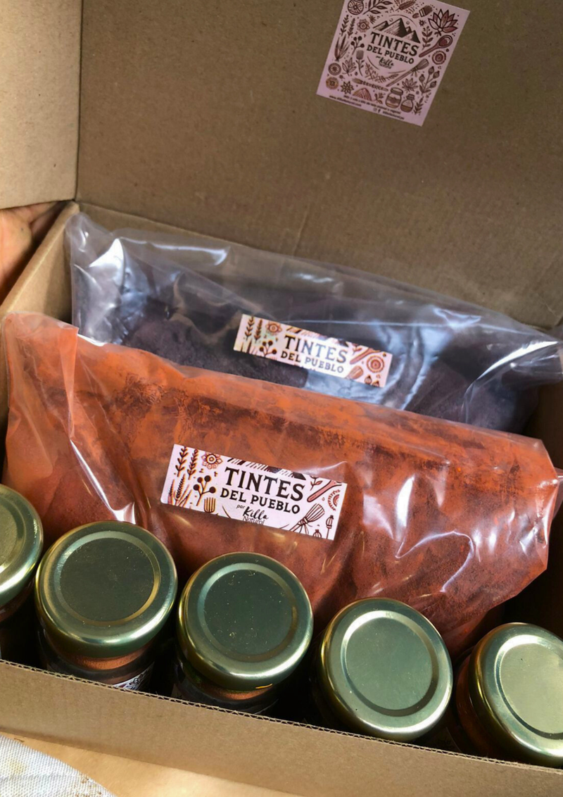 Tintes del Pueblo – 100% Natural Fuchsia Pink Dye