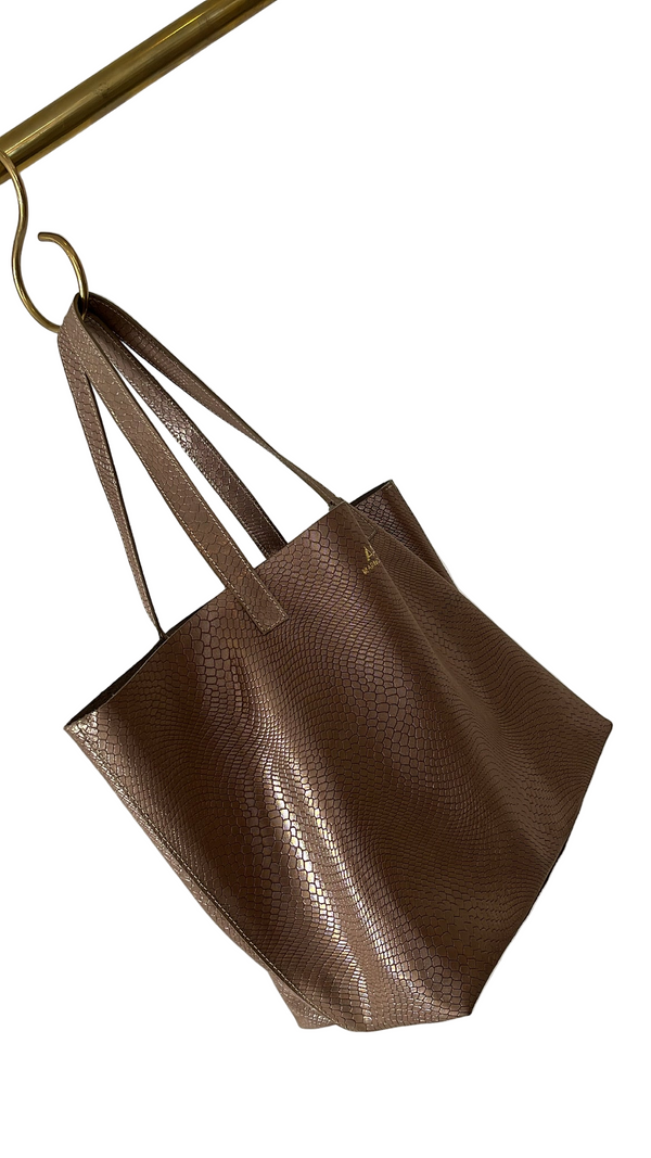 Satin Luna Shopping Bag