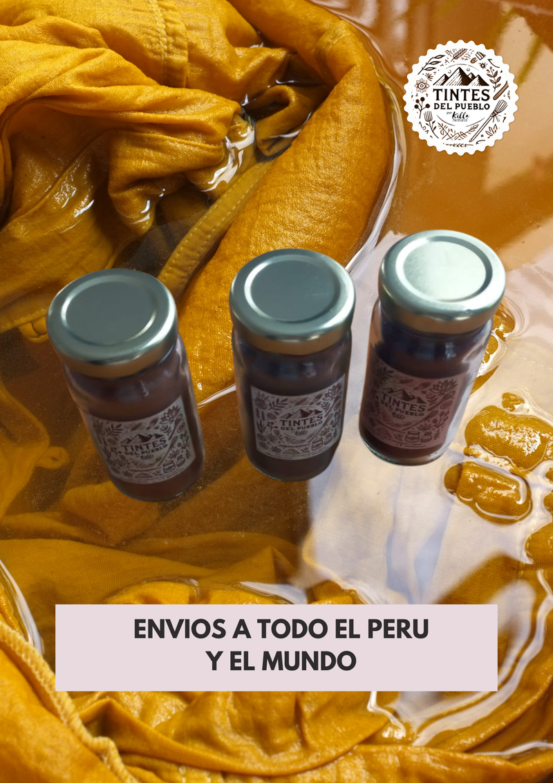 Tintes del Pueblo – 100% Natural Yellow Dye