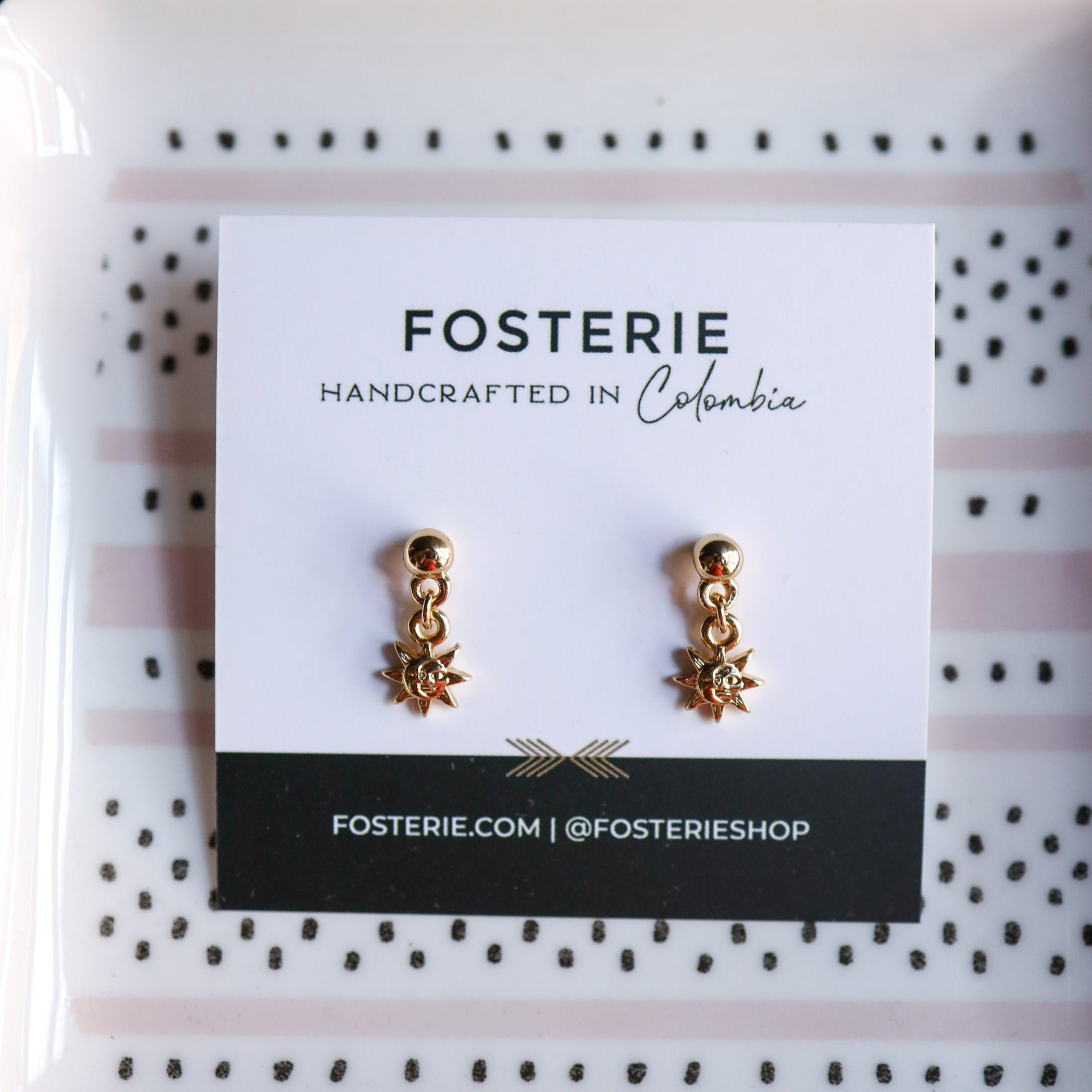 Sun Stud Earrings