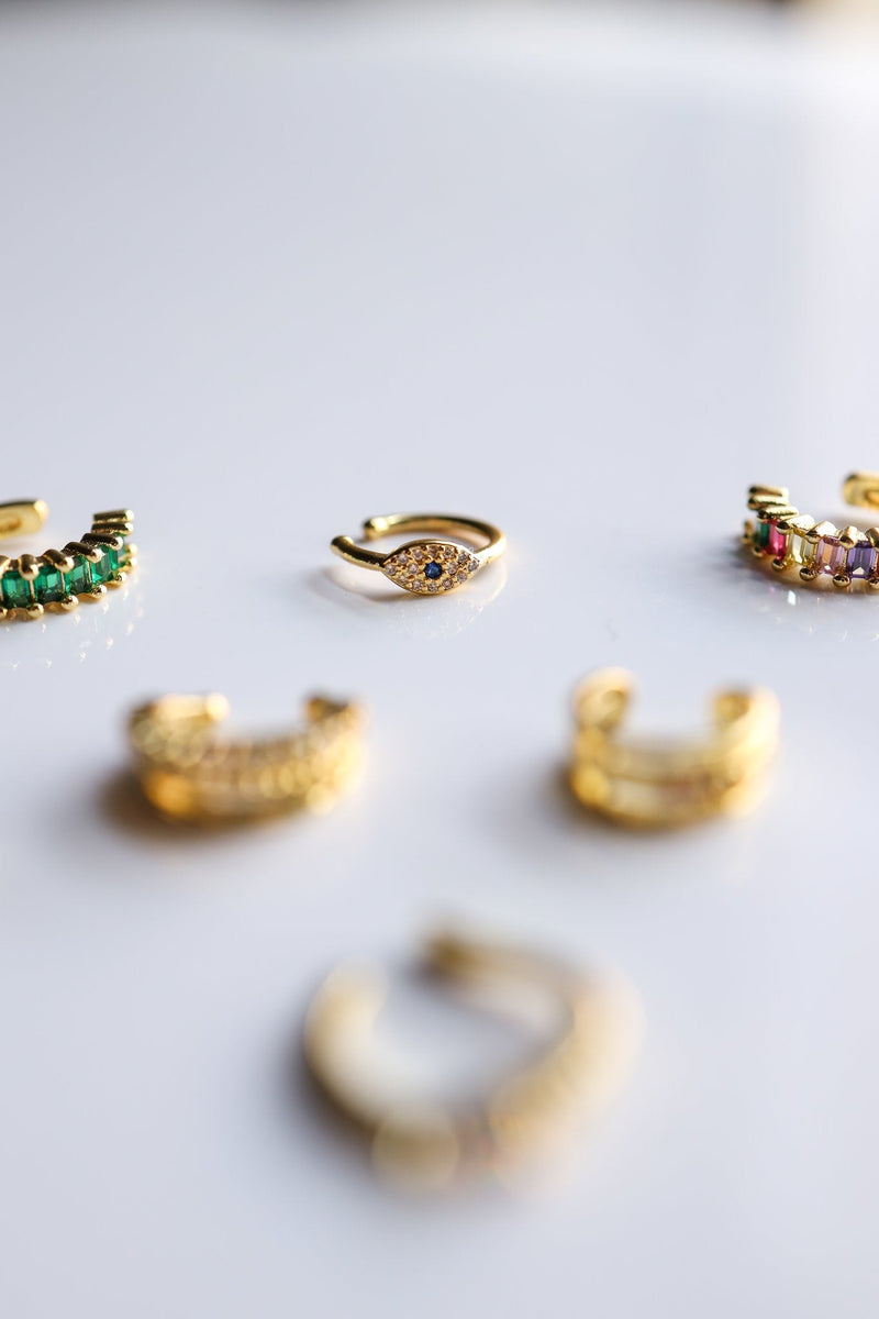 Ear Cuff Evil Eye