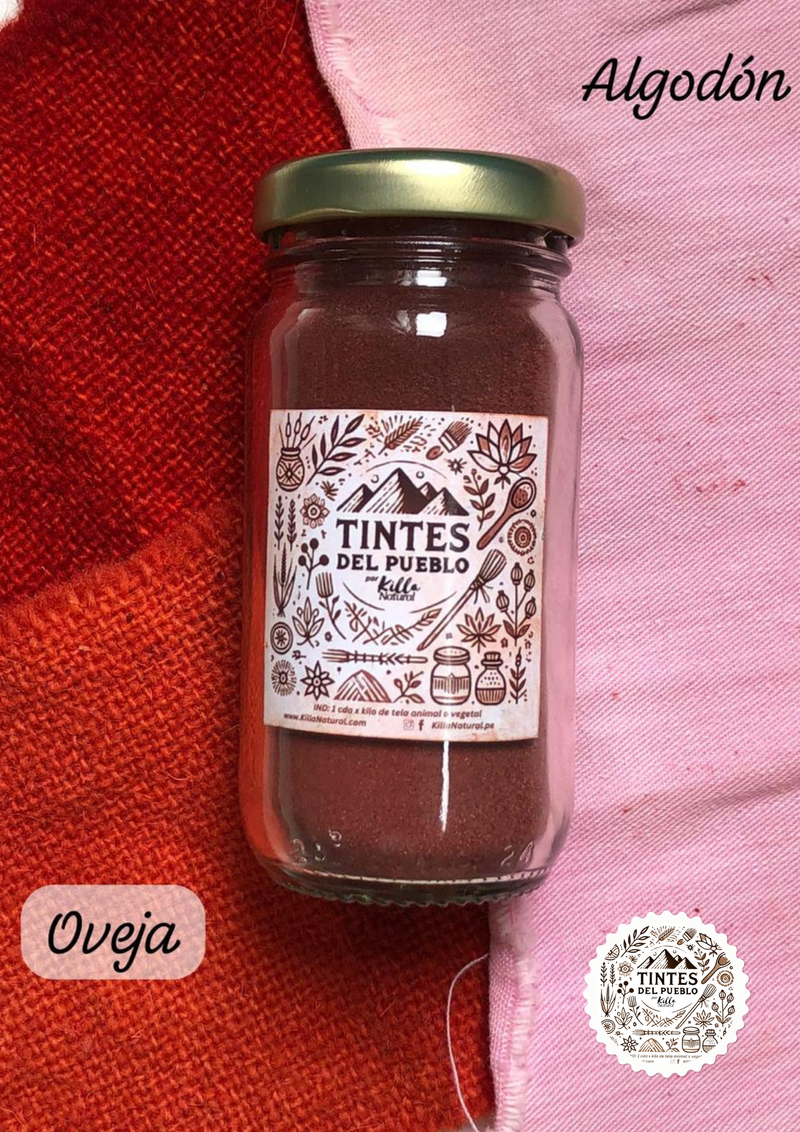 Tintes del Pueblo – 100% Natural Red Dye
