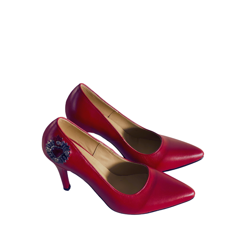 “Corazon Divino” Red Heels