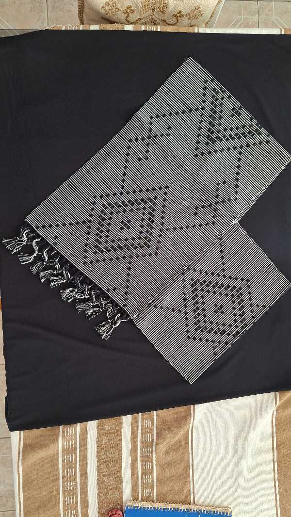 Handwoven Cotton Quexquemetl