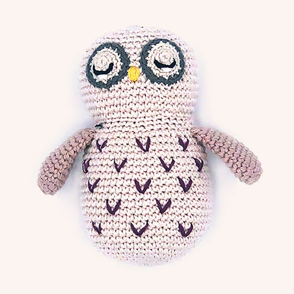 Organic Owl Rattle