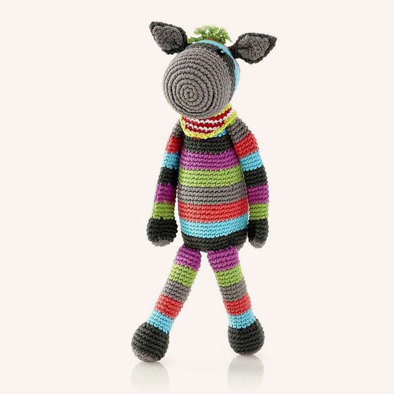 Stripey Donkey Rattle