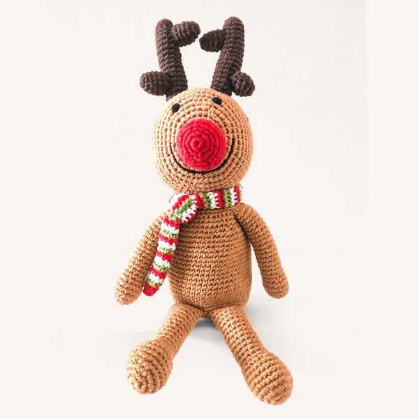 Large Rudolph Rattle