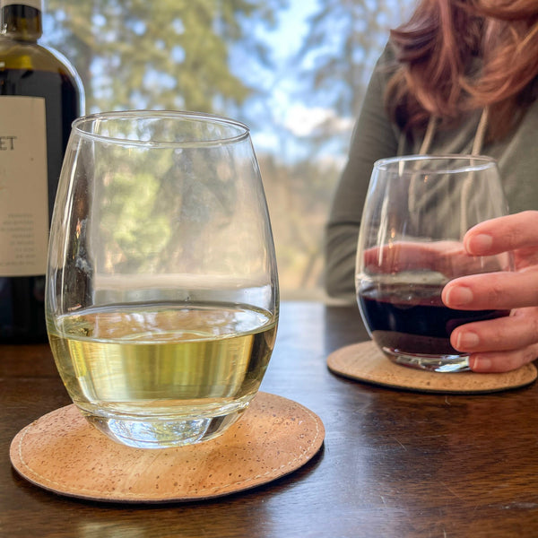 SET OF 4 CORK COASTERS