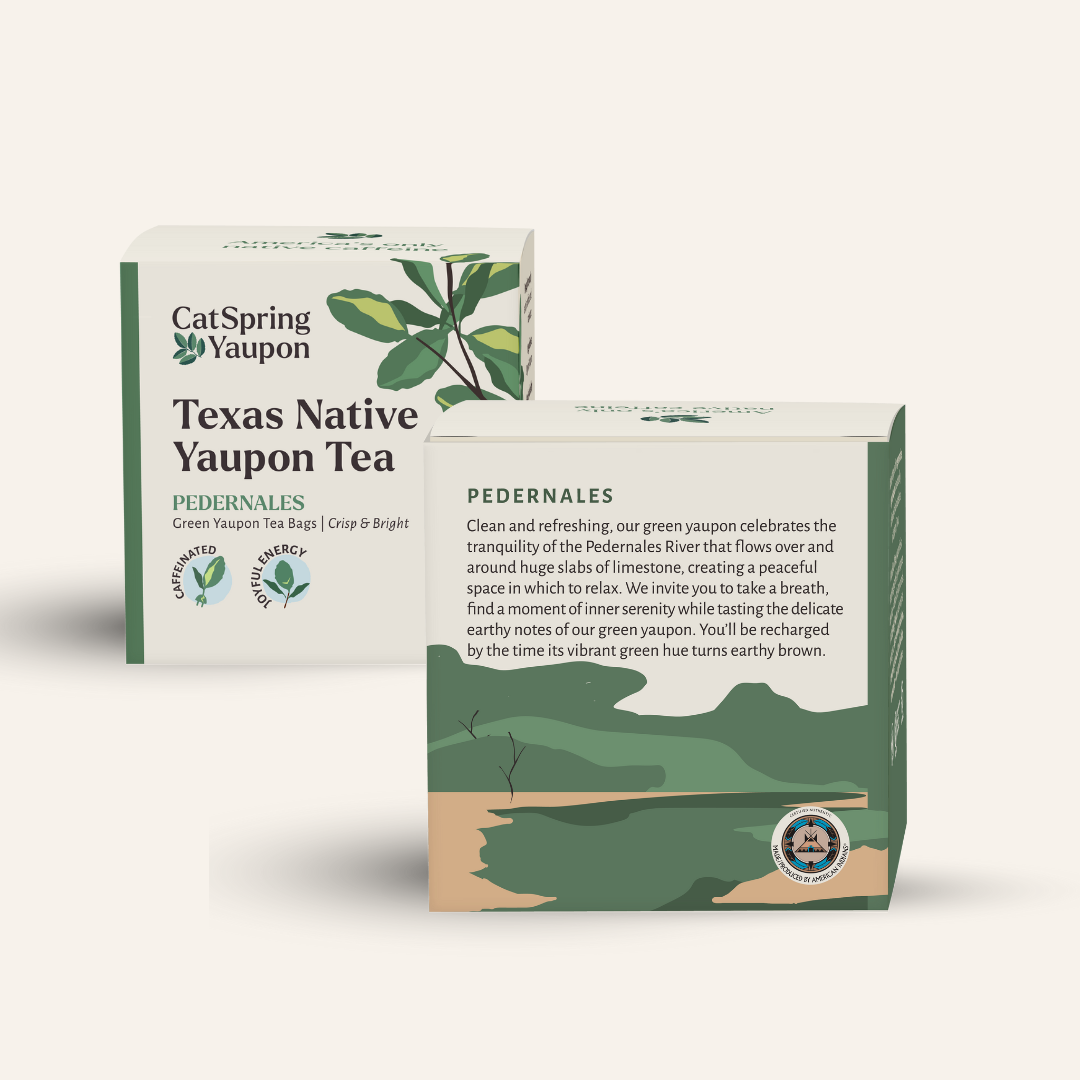 Pedernales Green Yaupon — Green Yaupon Tea — Loose Leaf