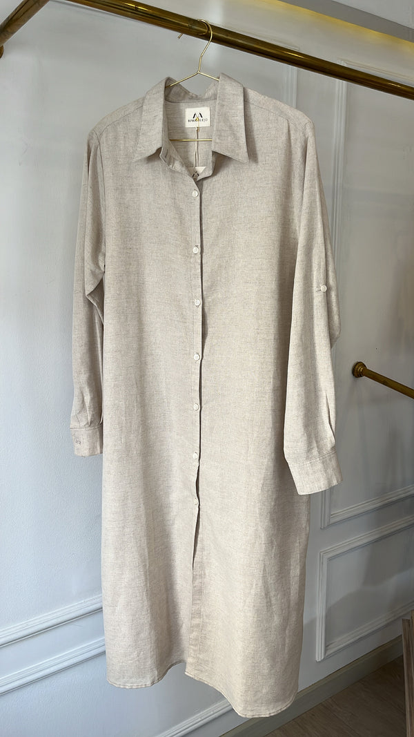 100% Linen Nightgown