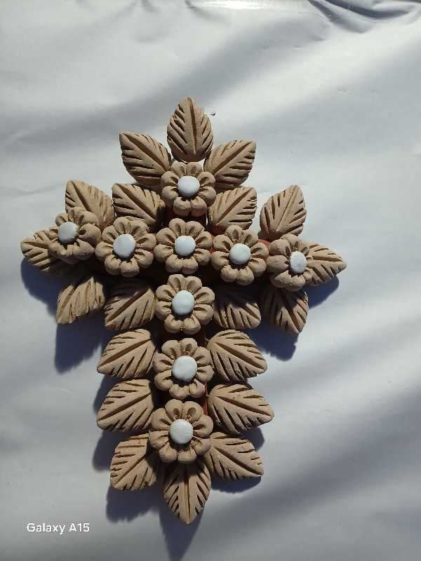 Cross with Leaves